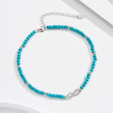 Anklet with blue stones, Intinite