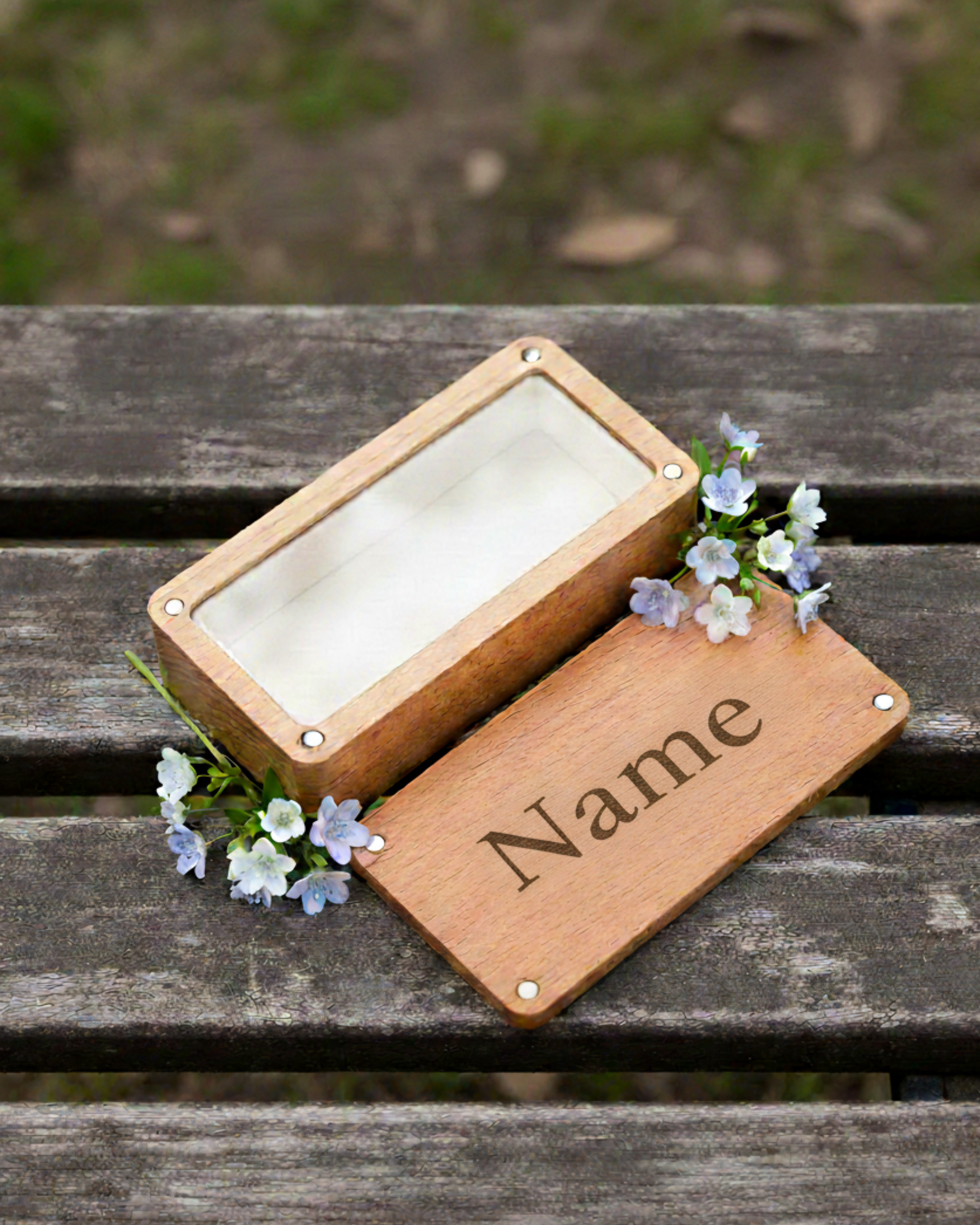 Elegant Wooden Jewelry Box