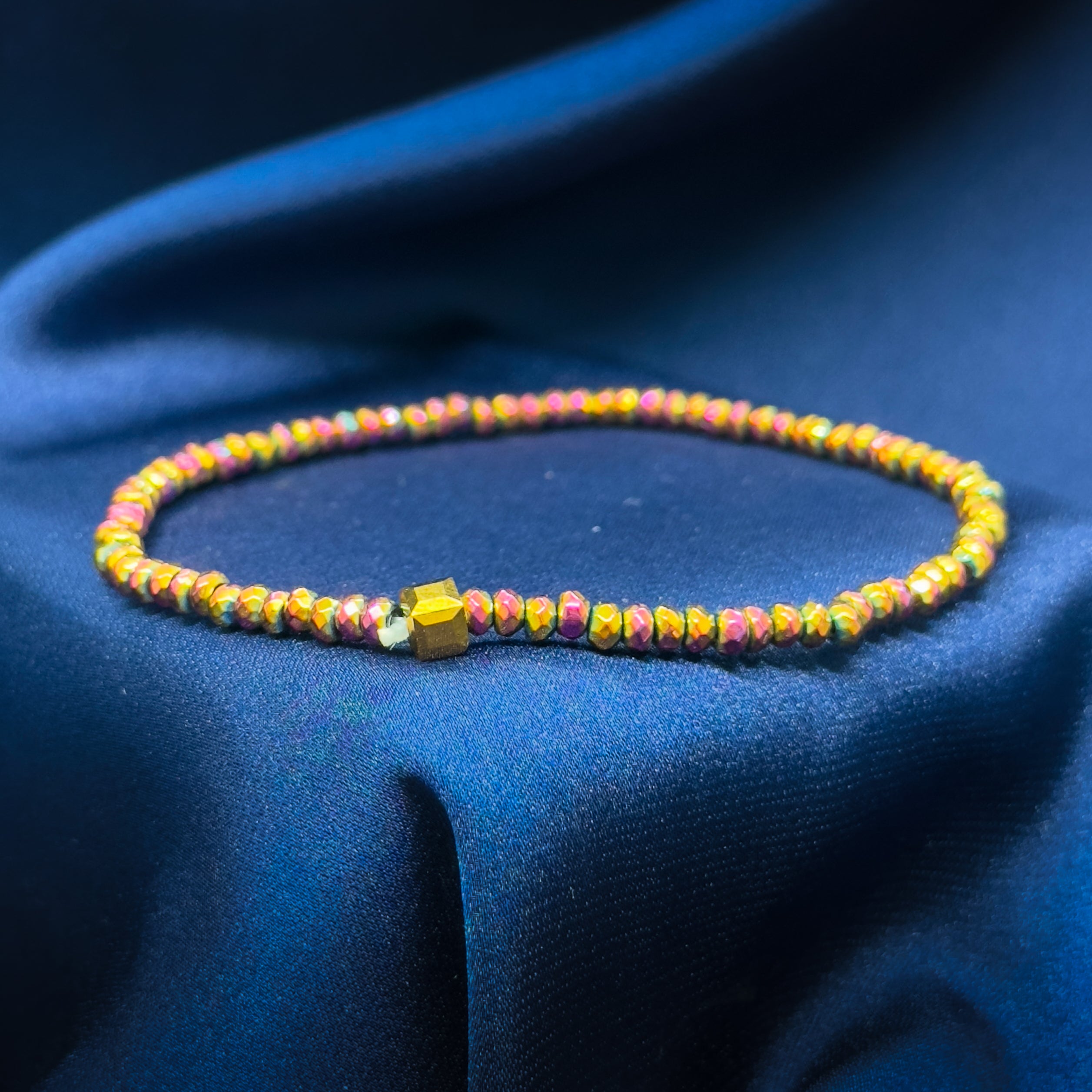 XS Natural Beads Elastic Bracelet