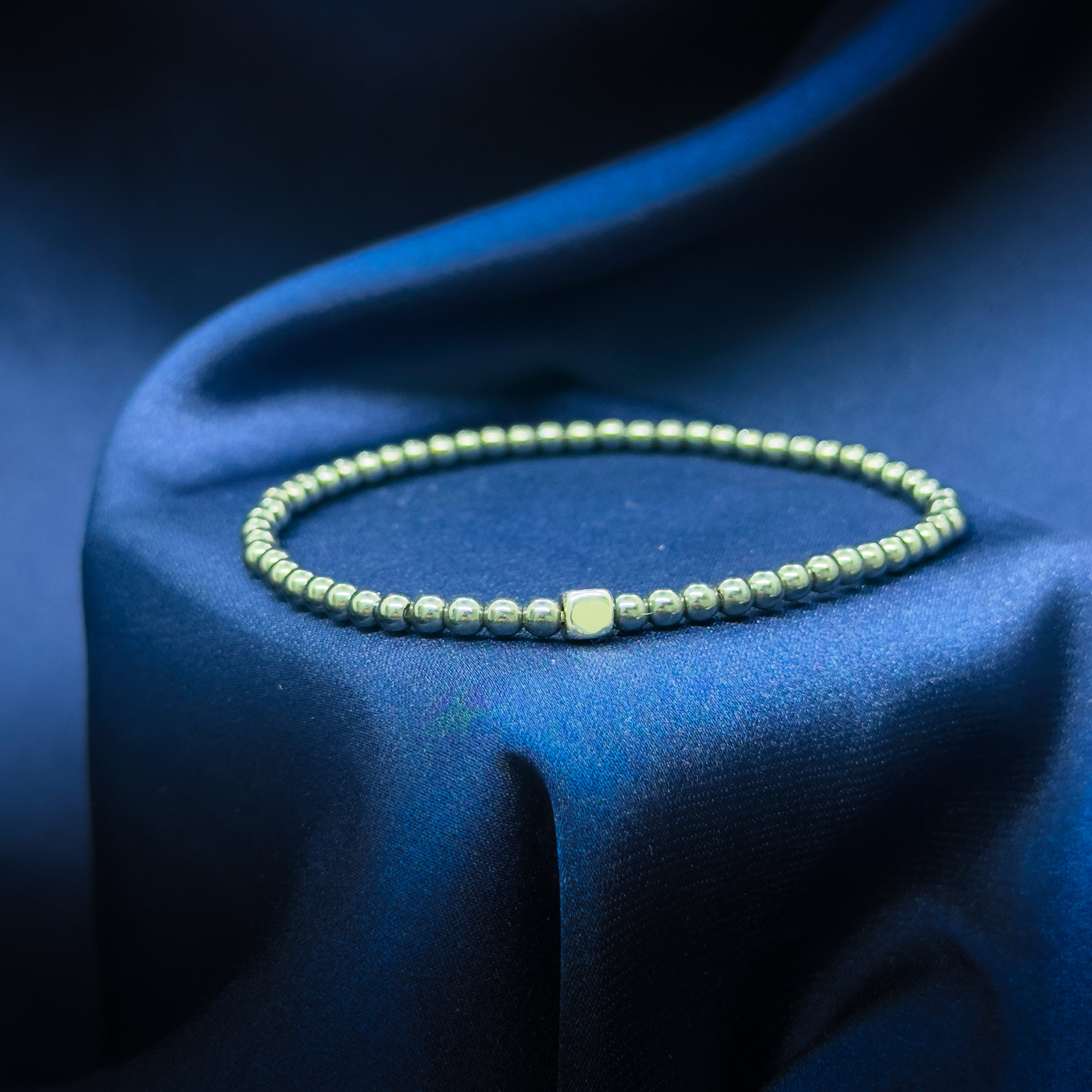 XS Natural Beads Elastic Bracelet