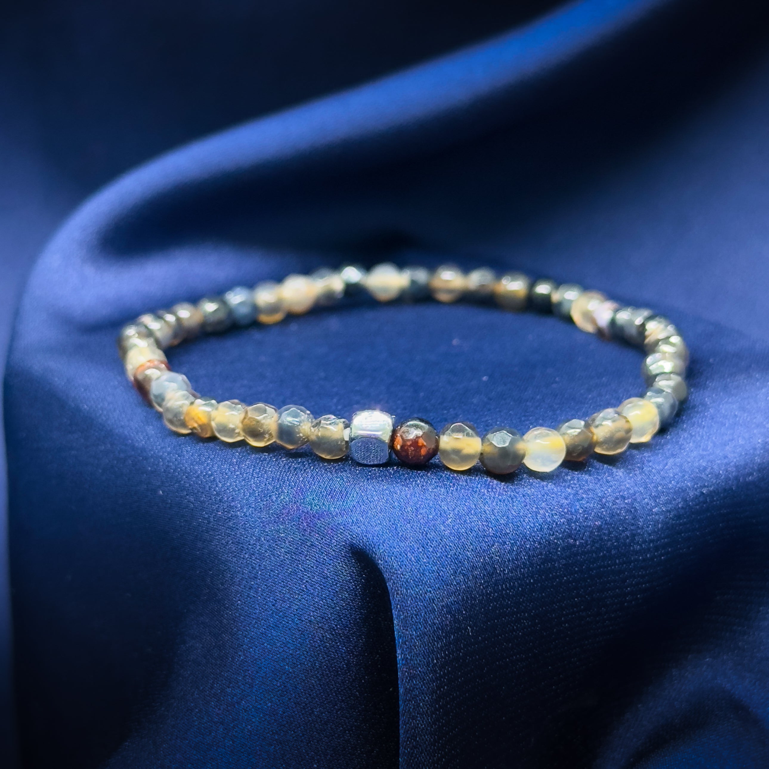 XS Natural Beads Elastic Bracelet