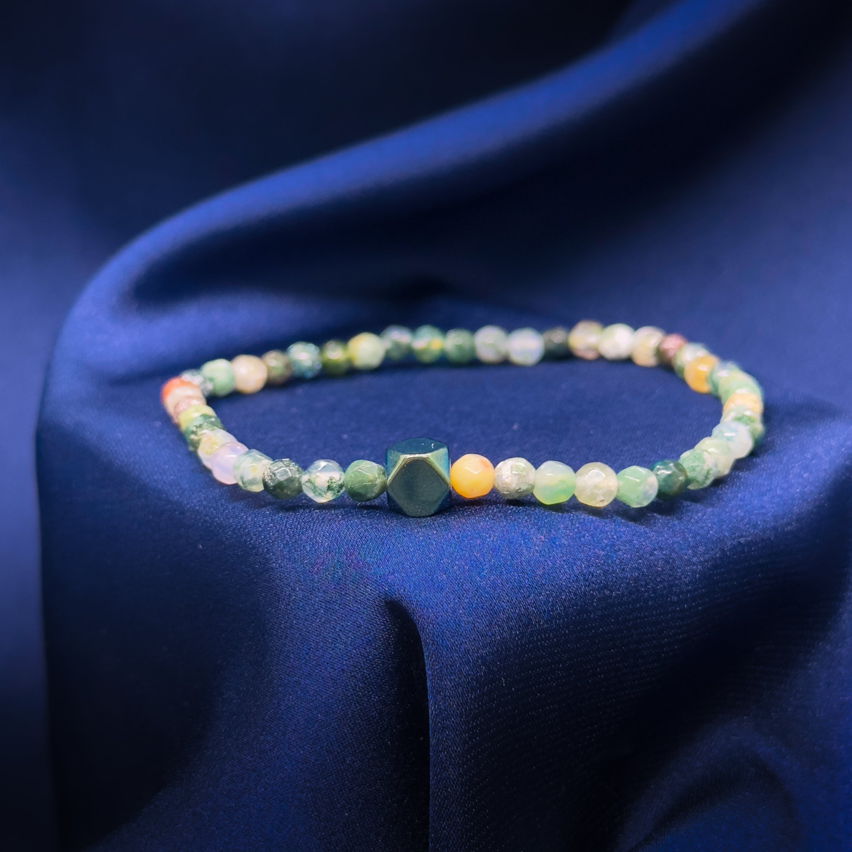 XS Natural Beads Elastic Bracelet