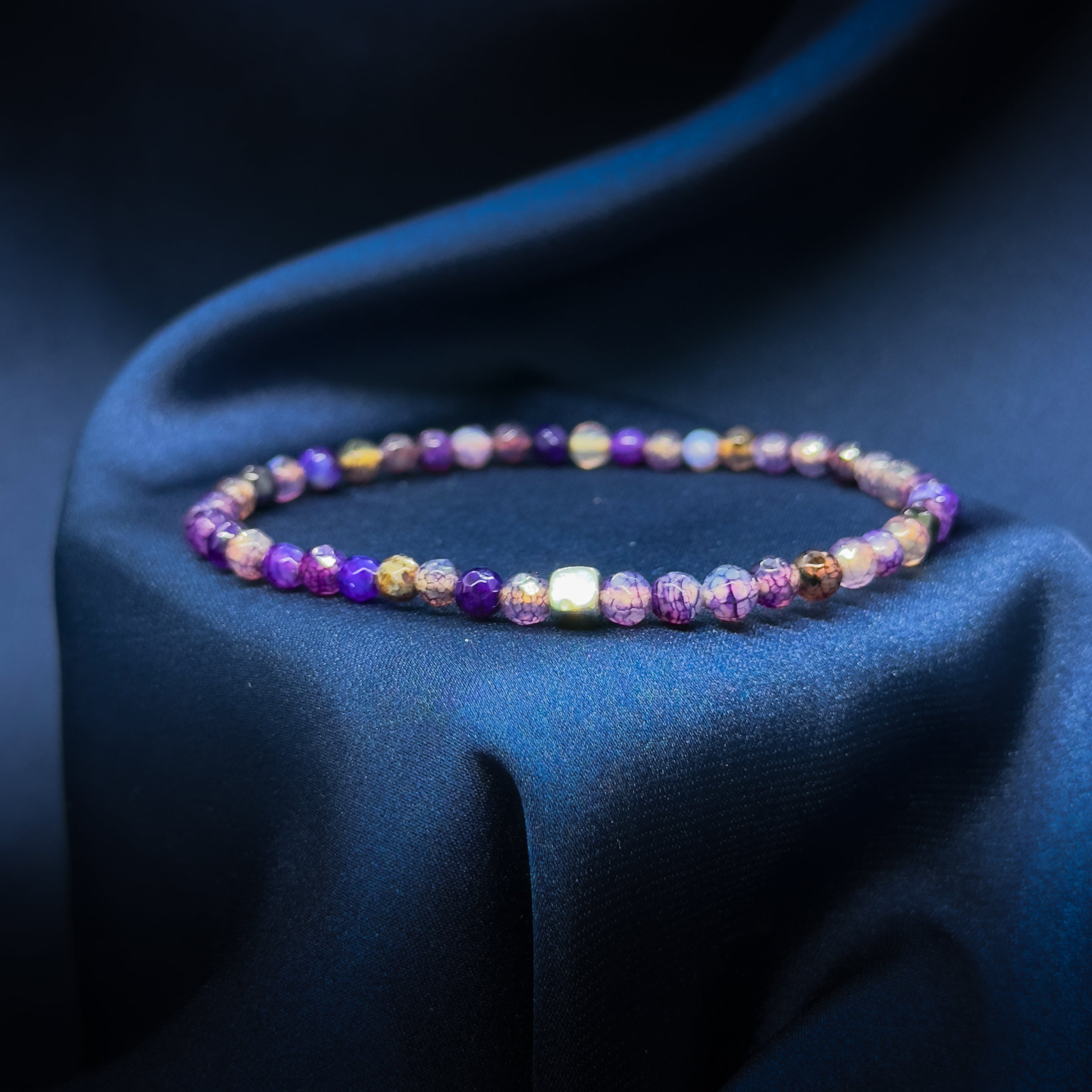 XS Natural Beads Elastic Bracelet