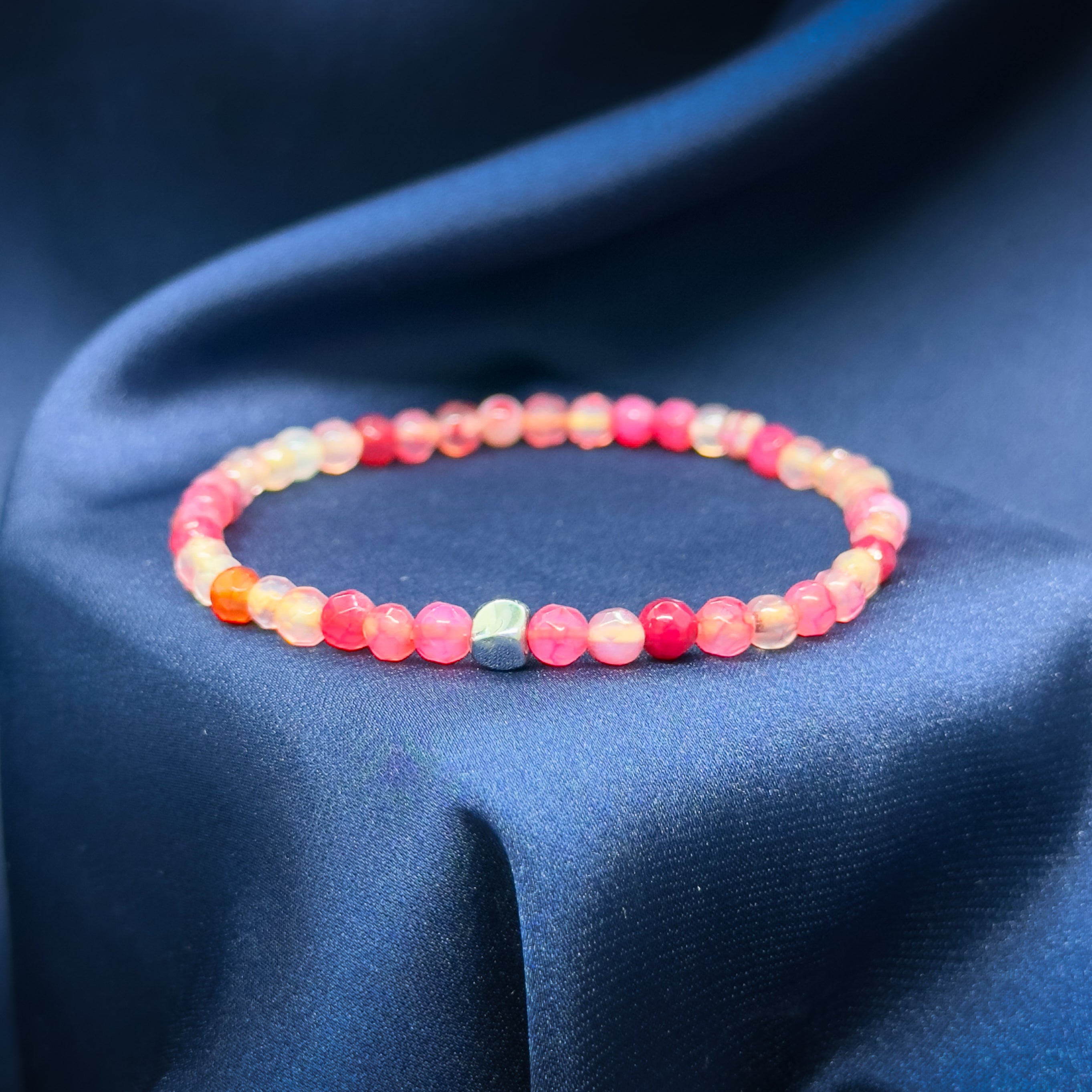 XS Natural Beads Elastic Bracelet