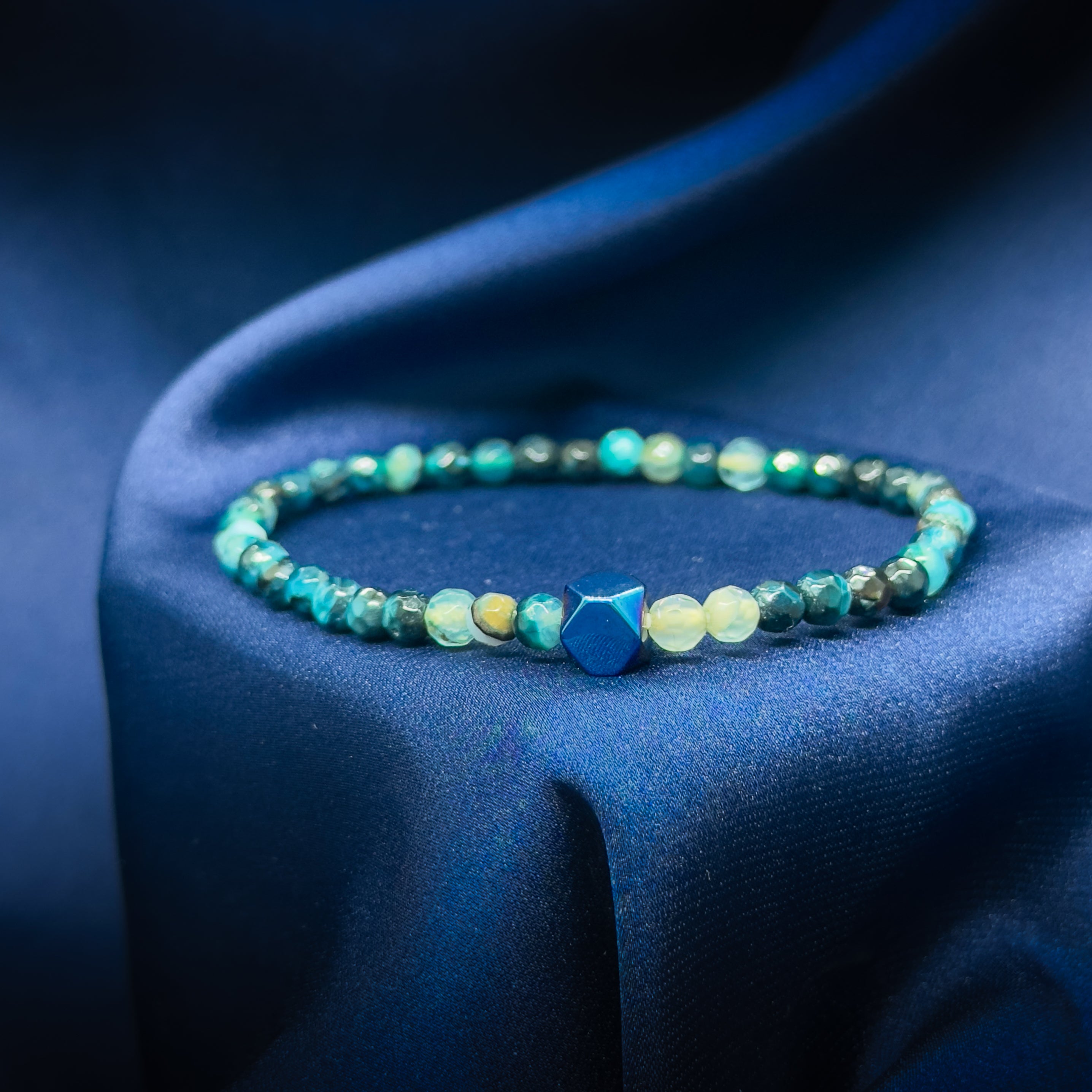XS Natural Beads Elastic Bracelet