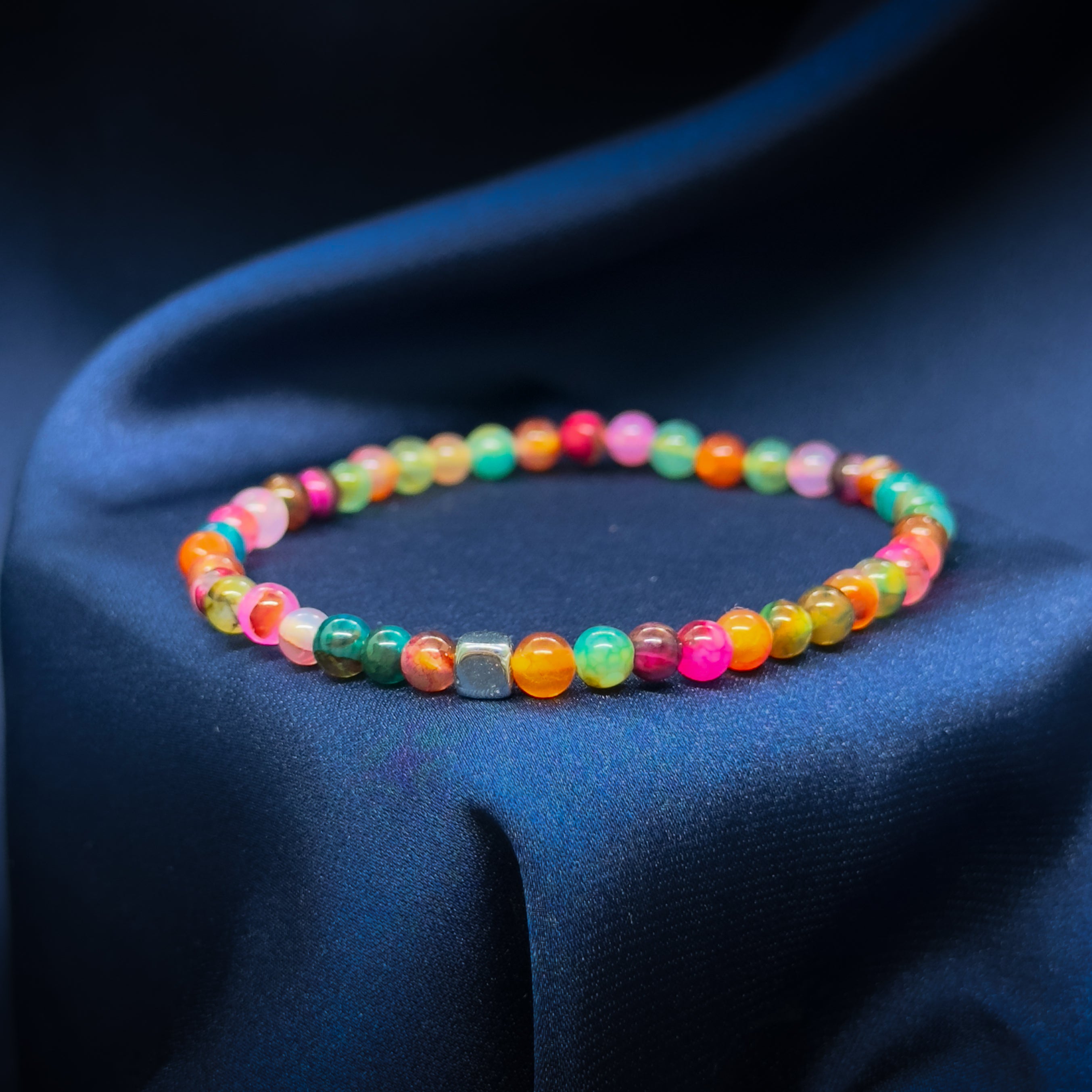 XS Natural Beads Elastic Bracelet