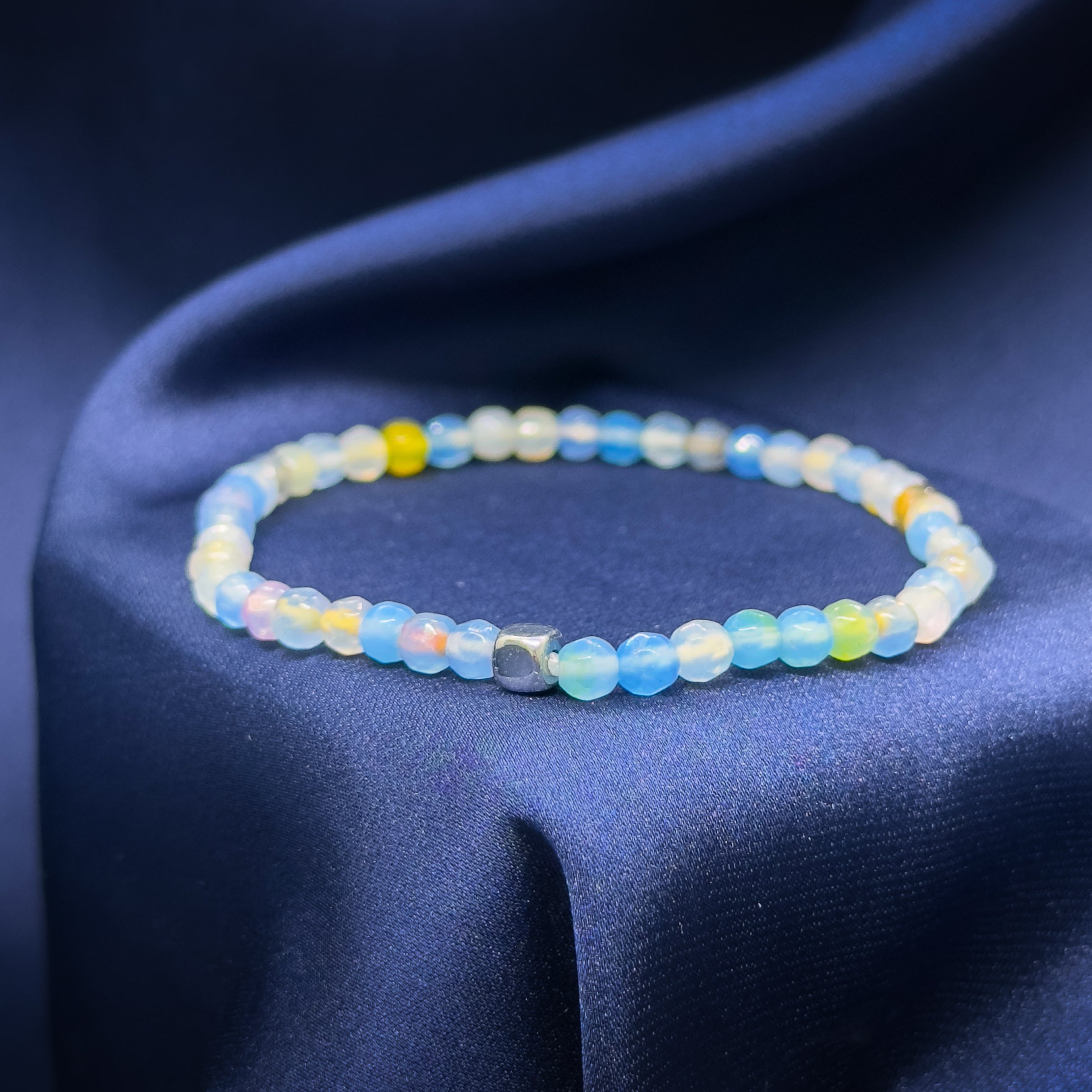 XS Natural Beads Elastic Bracelet