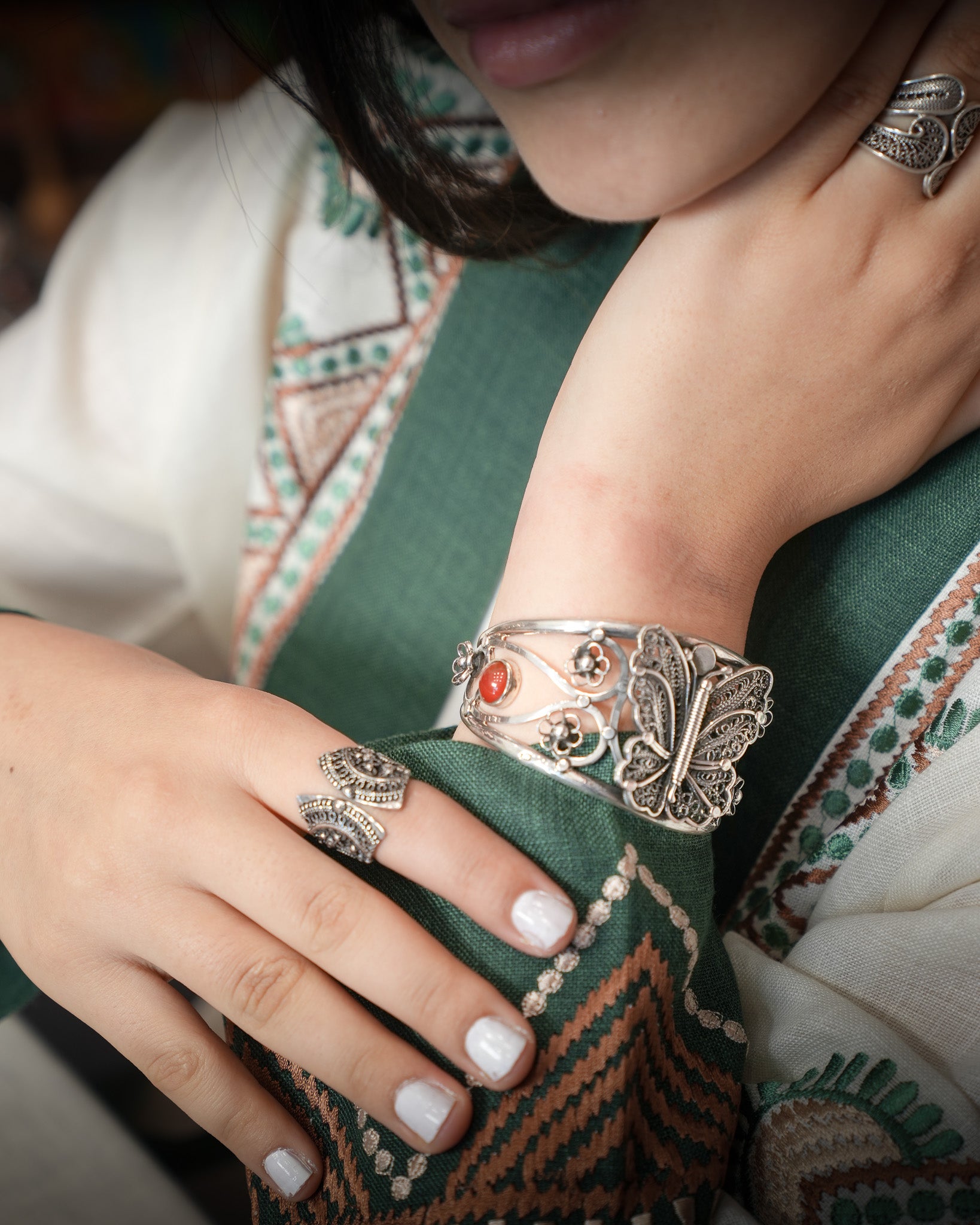 Butterfly Whisper Bangle