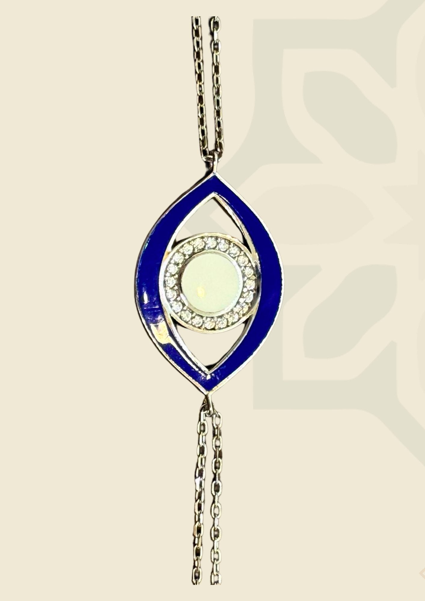 Evil Eye Dark Blue Double Bracelet