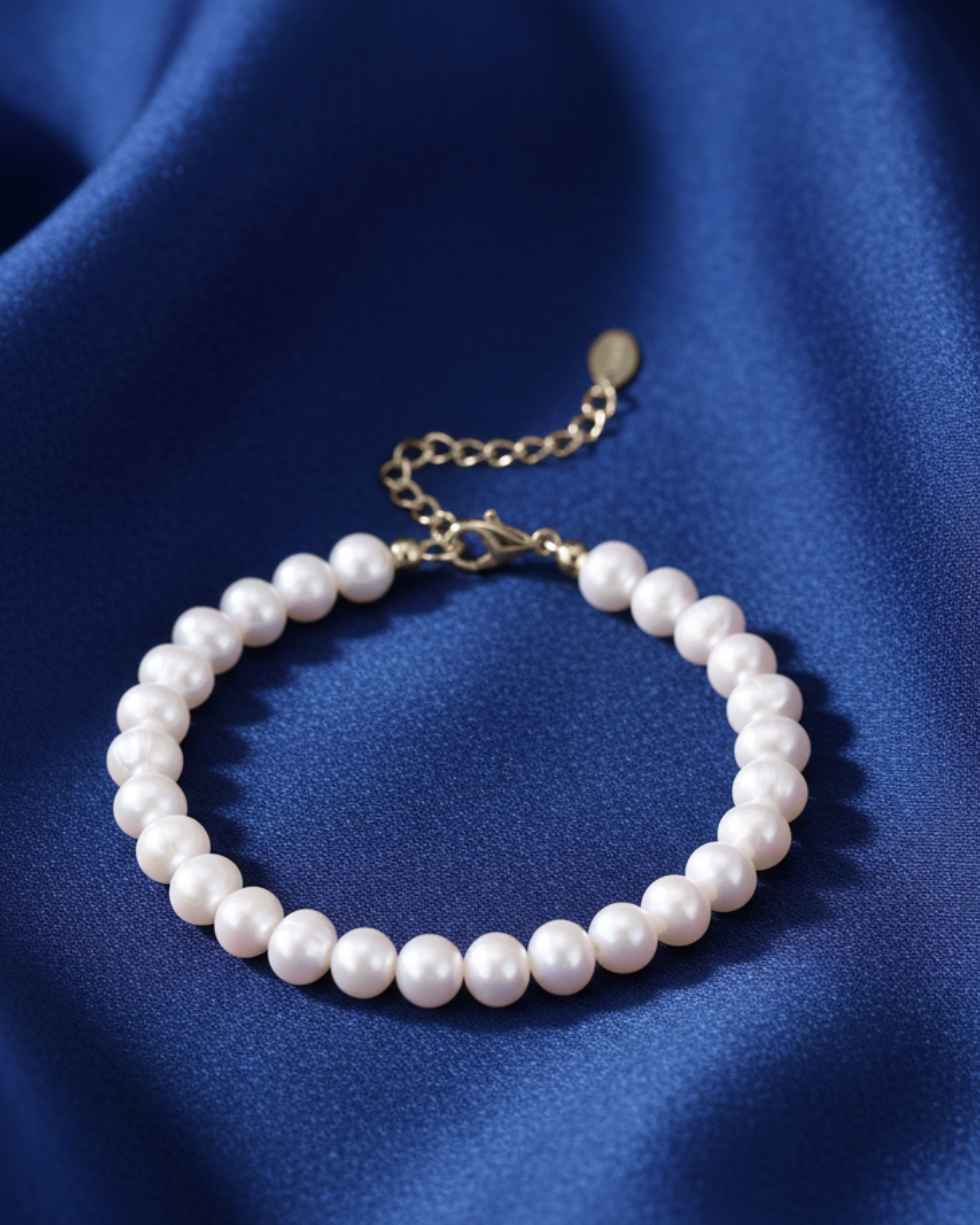 The Keepsake Pearl Silver Bracelet