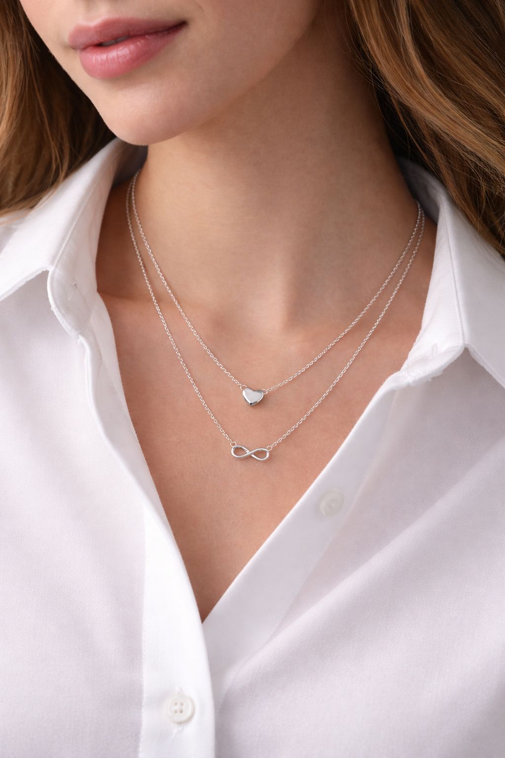 The Infinite Love Duo Necklace 6281