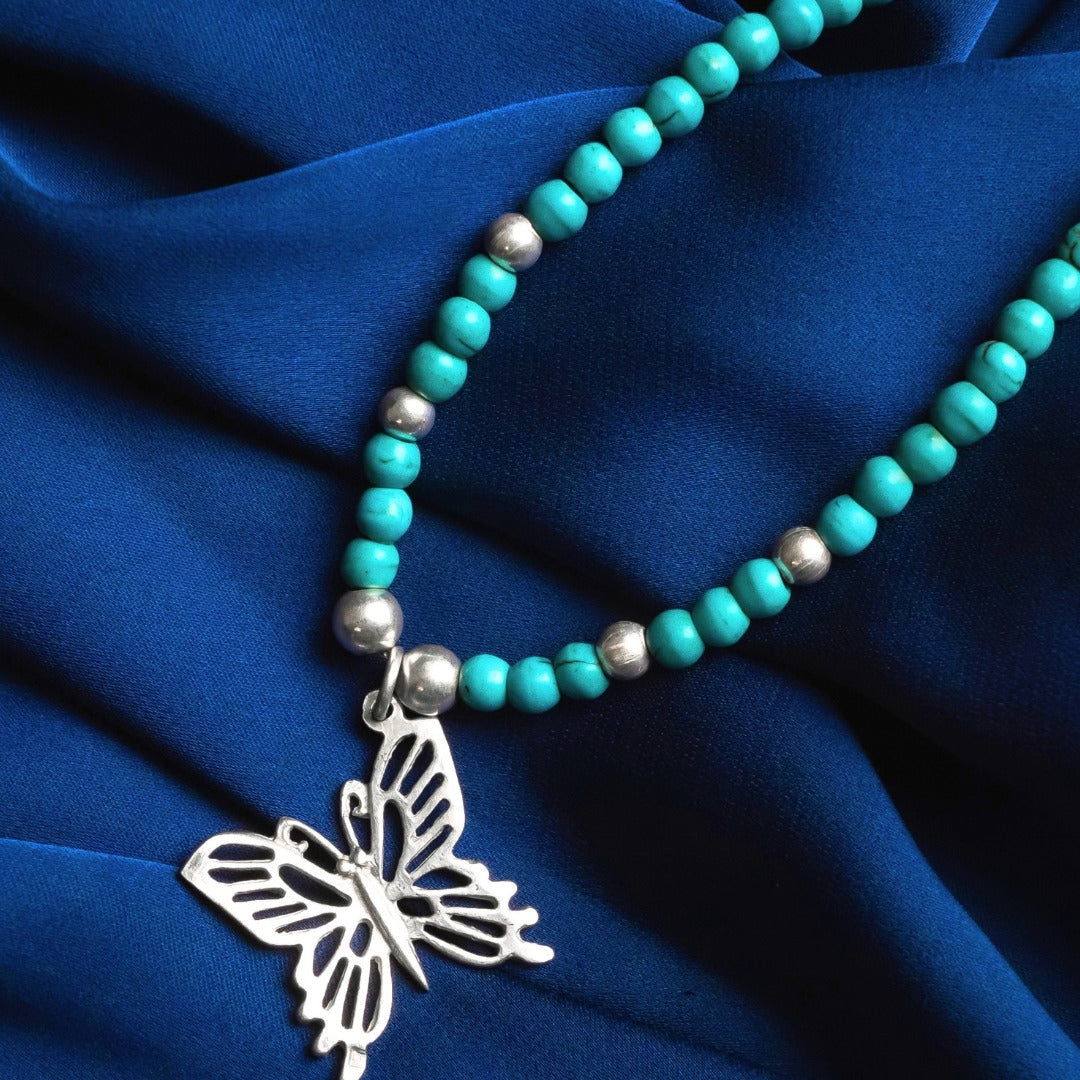 Butterfly Chain with Turquoise Stones 2182