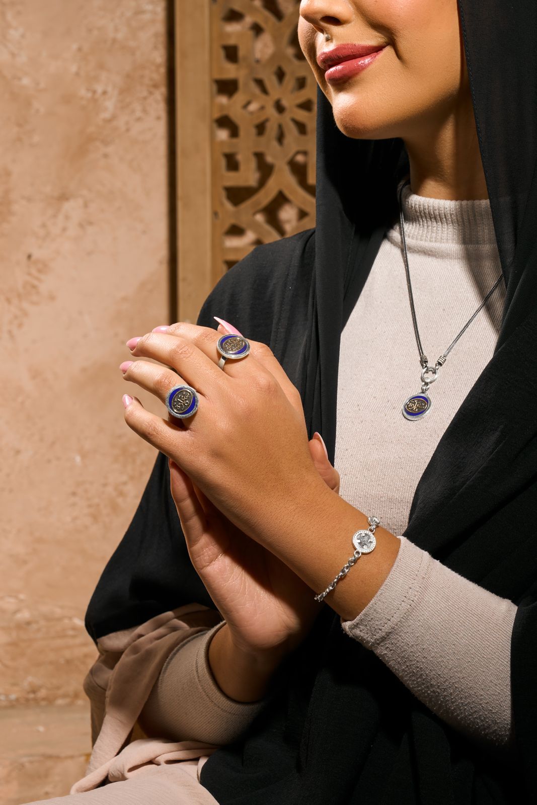 Circle of Happiness Silver Ring