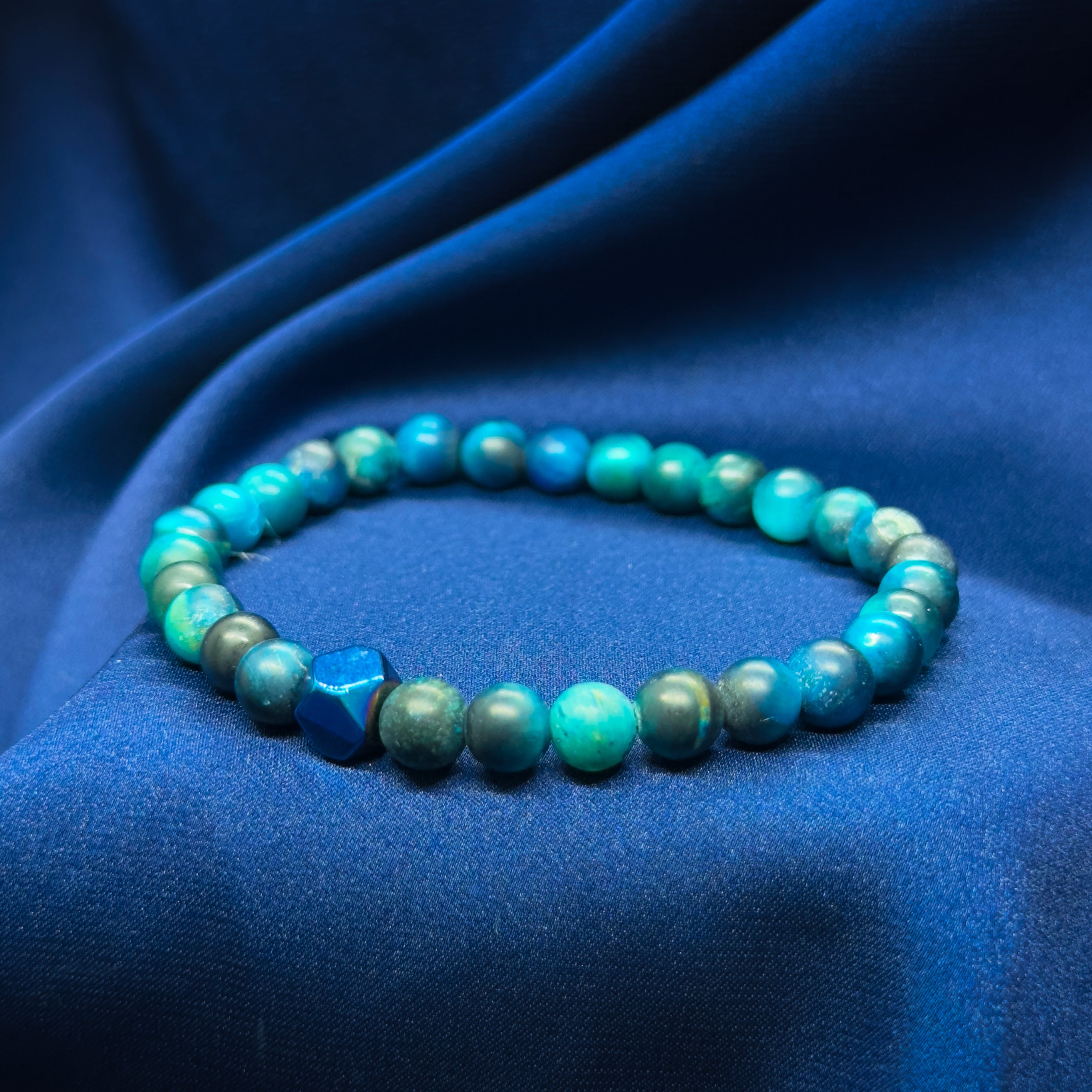 Small Natural Beads Elastic Bracelet