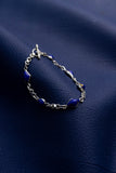 6 Blue Stones Bracelet