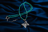 Butterfly Chain with Turquoise Stones 