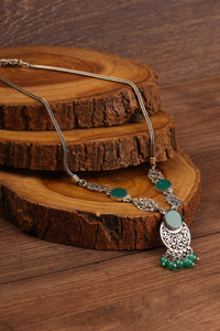 Green honest necklace