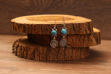 "Your place in the heart" Earring, with turquoise stone