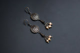 "More precious than my life" Earring, with pearl stones