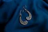 simple brocade earring