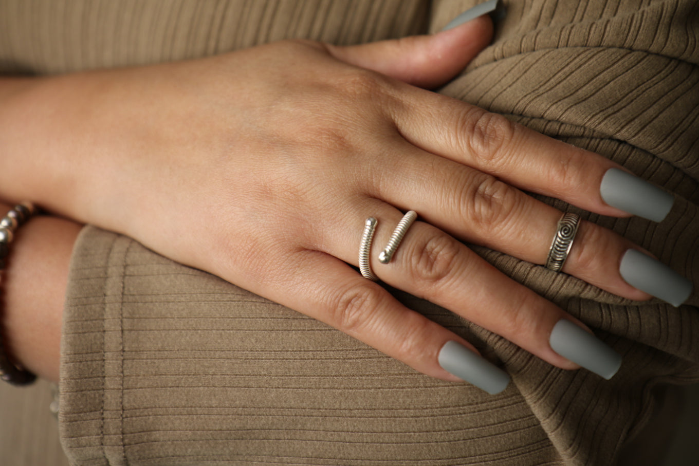 Simple Spiral Ring