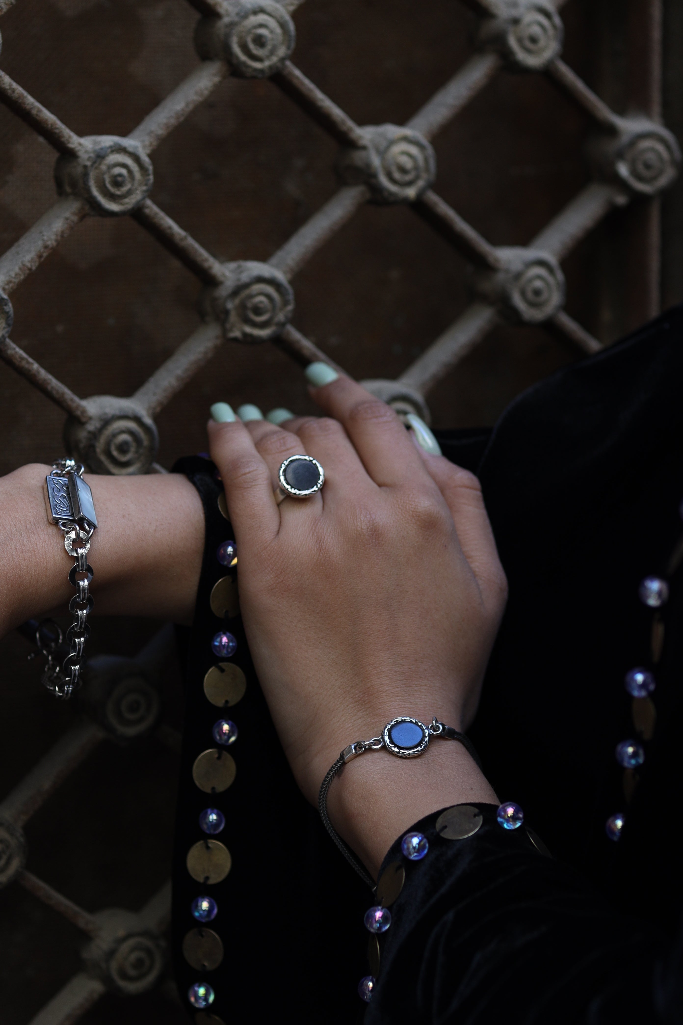 Black Stone Ring